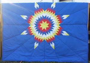 50. Dark Blue with Yellow, Red, Blue, and White Star.