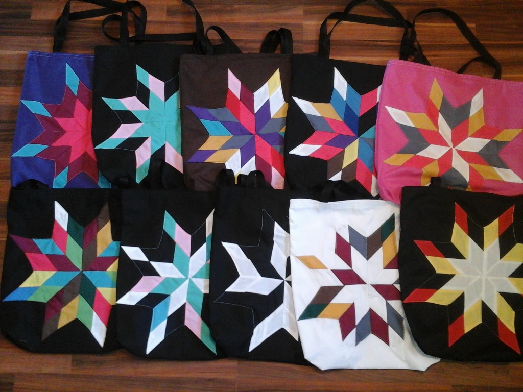 Group picture of Star Bags