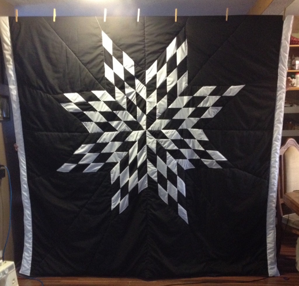 Unique Black & White King Star Blanket