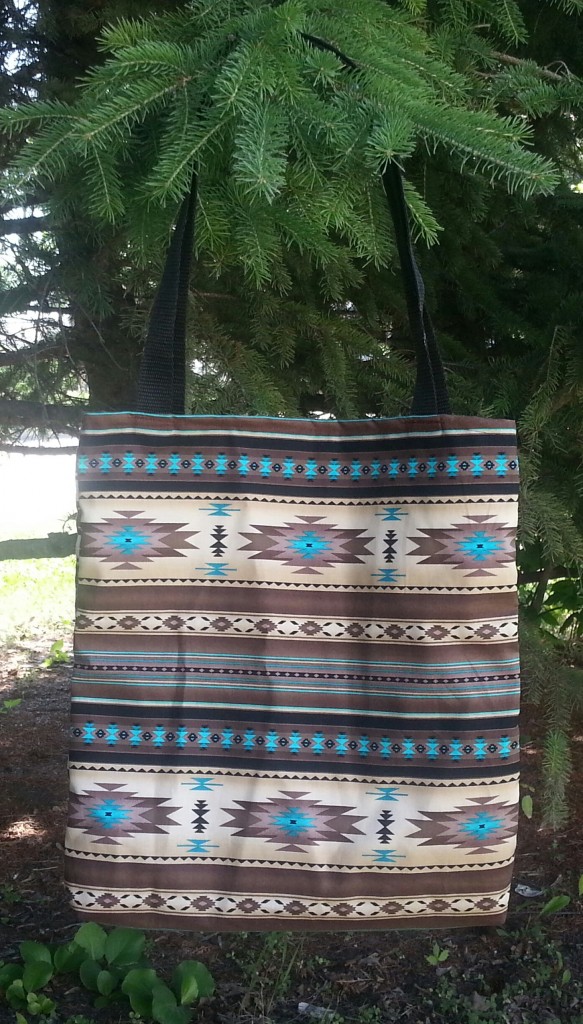 Brown Print