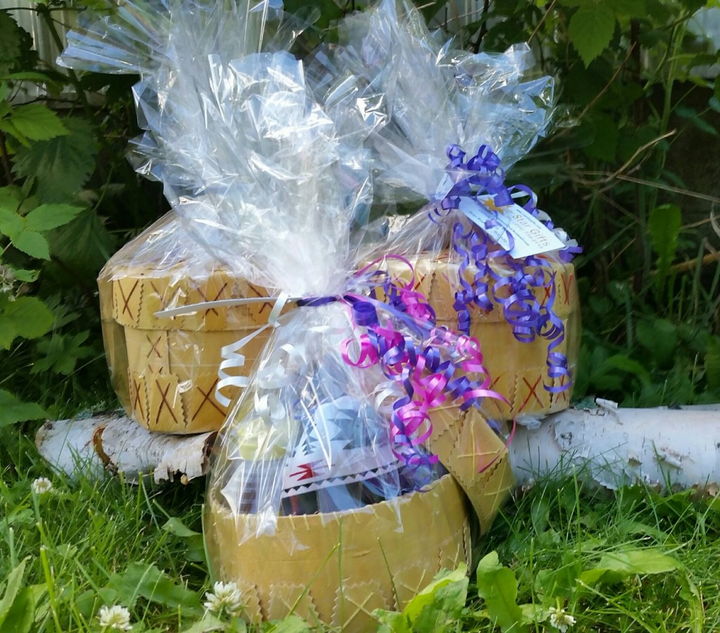 Picture of Birch Bark Gift Baskets